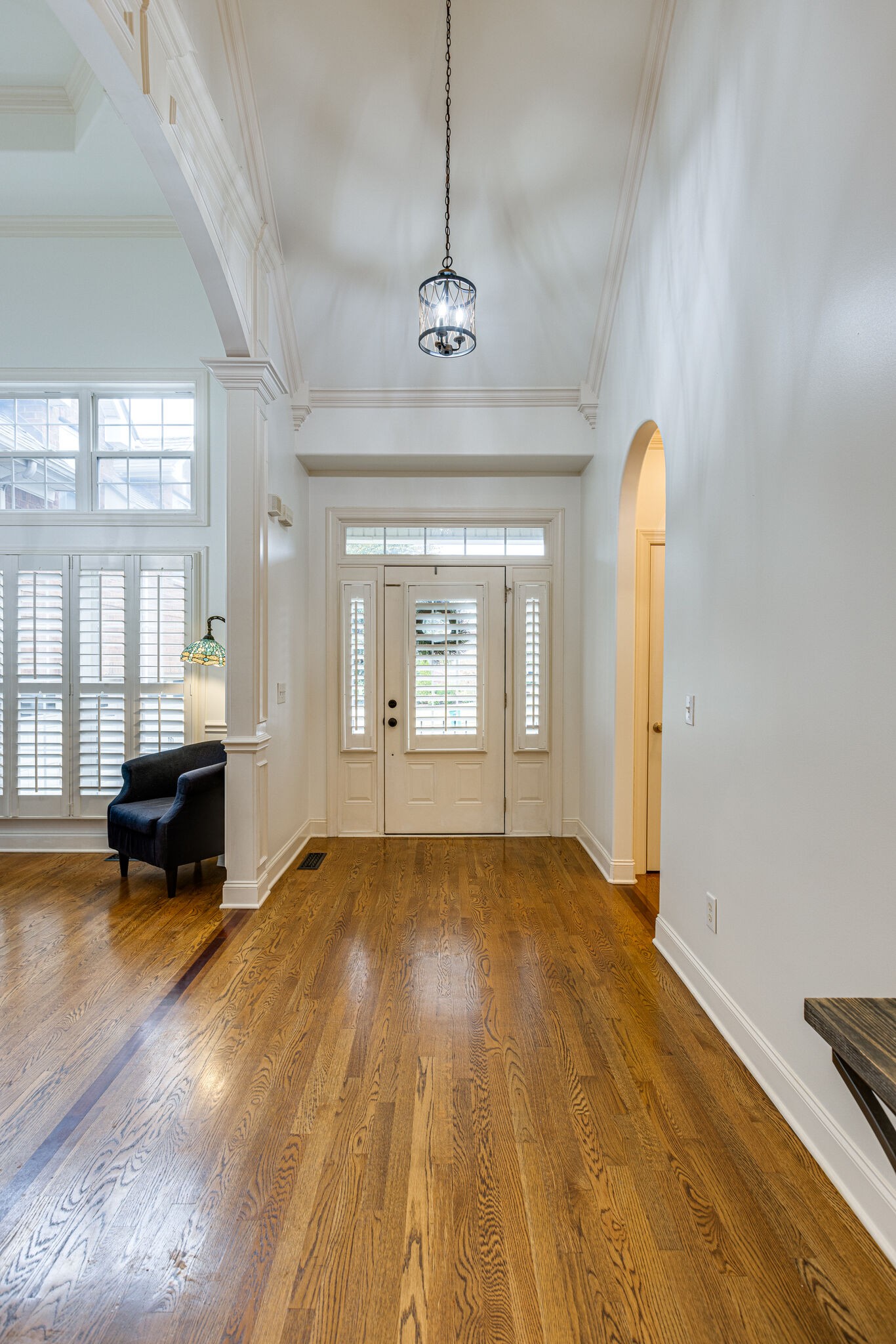 1213 White Rock Road Spring Hill, TN 37174 - Photo 7 of 50 a view of empty room with wooden floor and fan