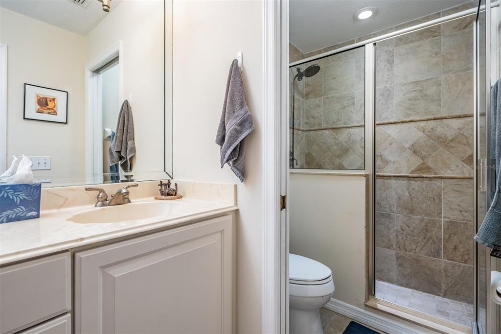 17569 Fairmeadow Drive Tampa, FL 33647 - Photo 17 of 60 a bathroom with a sink toilet and shower