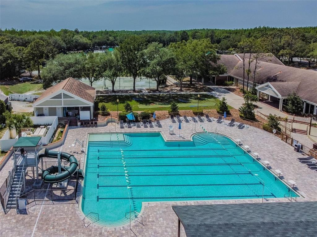 17569 Fairmeadow Drive Tampa, FL 33647 - Photo 45 of 60 an aerial view of a house with garden space and street view