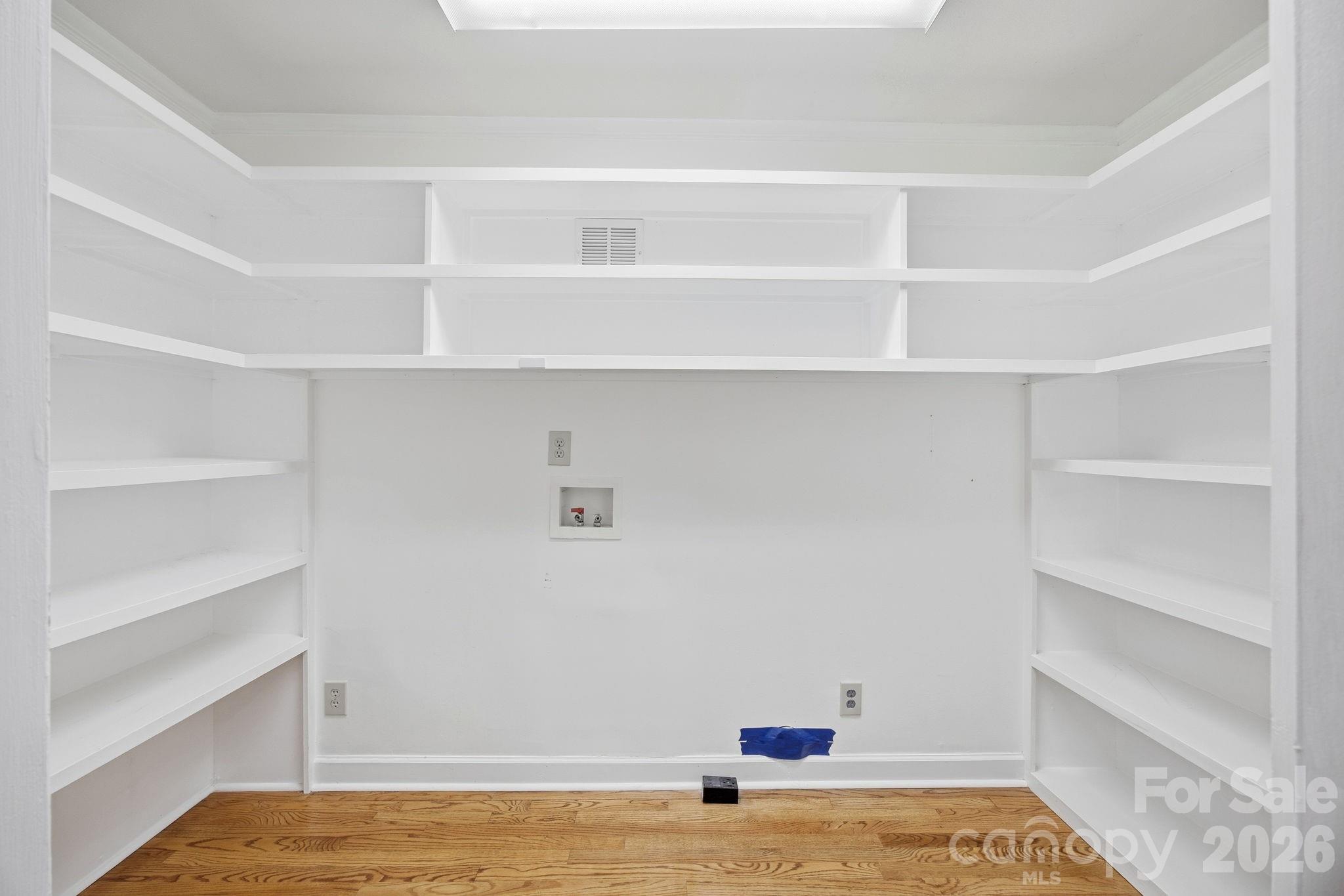 225 Stonewall Road Salisbury, NC 28144 - Photo 26 of 48 a view of walk in closet with empty racks
