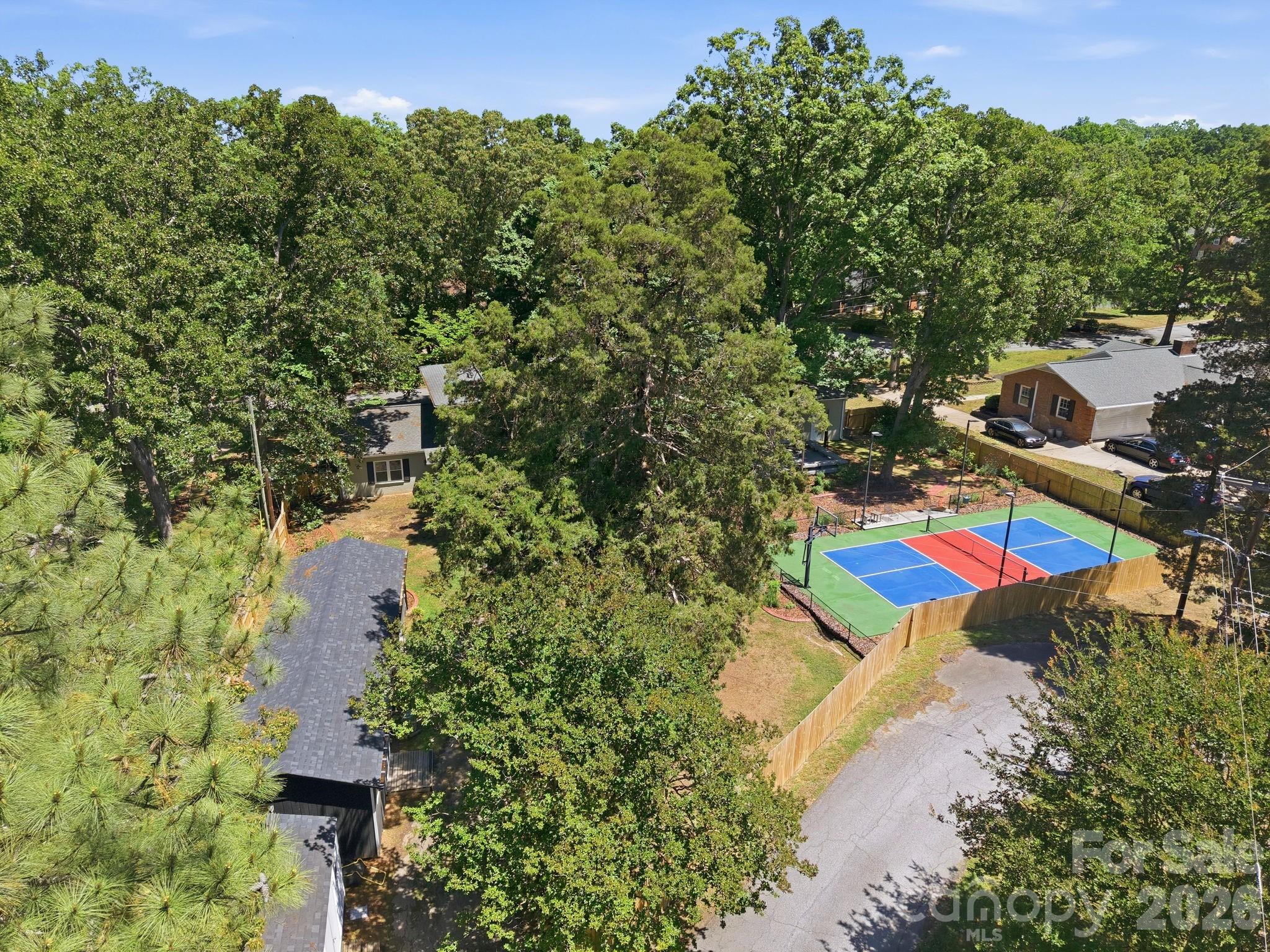 225 Stonewall Road Salisbury, NC 28144 - Photo 42 of 48 an aerial view of residential houses with outdoor space and street view