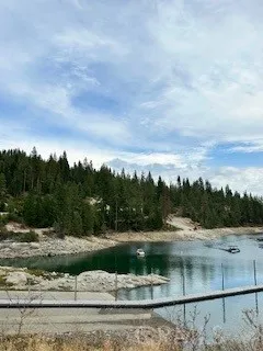 a view of outside space yard and mountain view