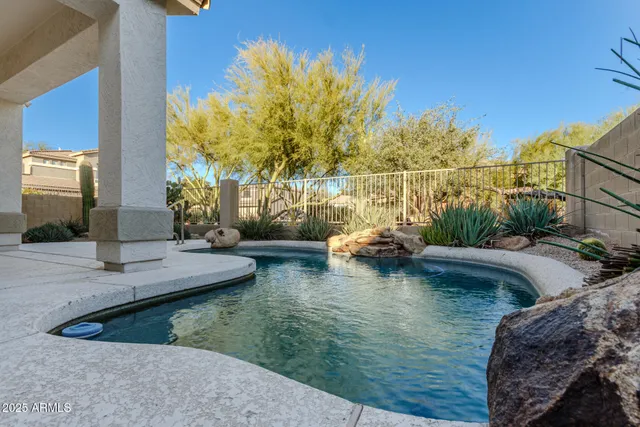 a view of a house with pool