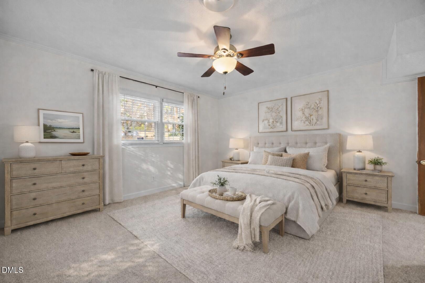 4300 Edgehill Court Raleigh, NC 27612 - Photo 28 of 40 Lower Level Bedroom 5