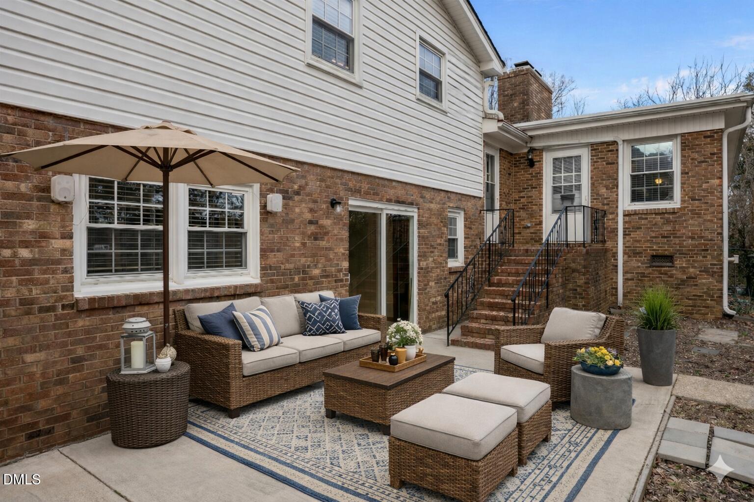 4300 Edgehill Court Raleigh, NC 27612 - Photo 31 of 40 Virtually Staged Patio