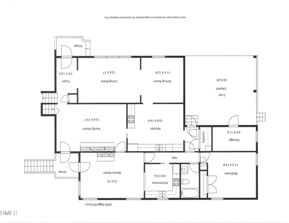 $750,000 | 4300 Edgehill Court, Raleigh, NC 27612