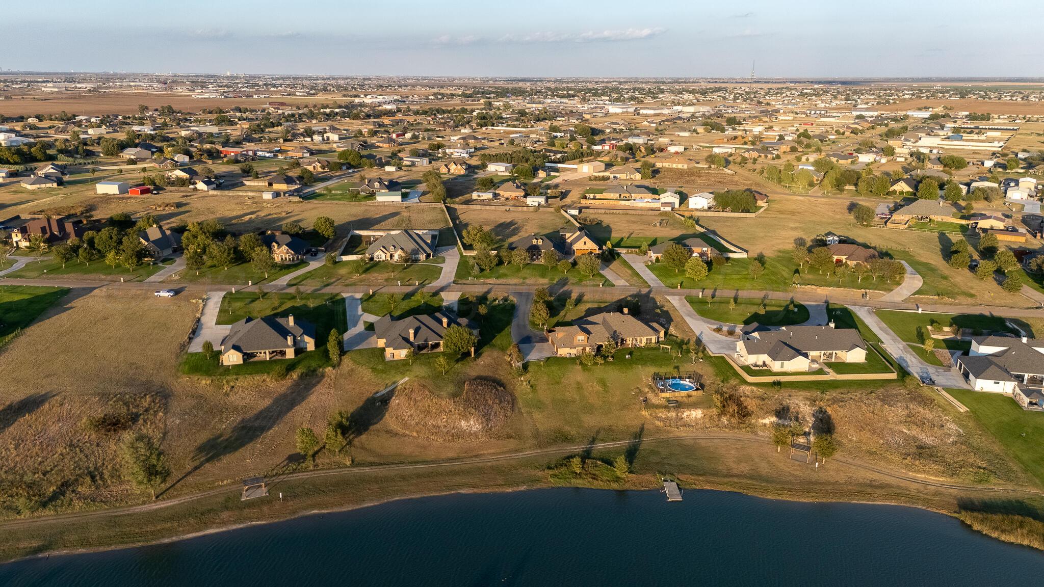 17301 Spring Lake Drive Canyon, TX 79015 - Photo 60 of 62 an aerial view of residential houses with outdoor space
