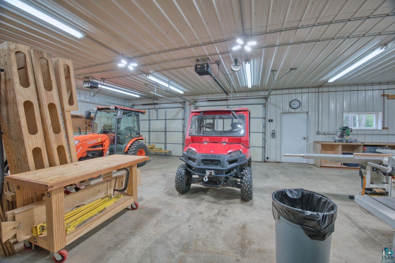 3557 Haverkamp Road Hibbing, MN 55746 - Photo 50 of 60 Garage featuring a garage door opener