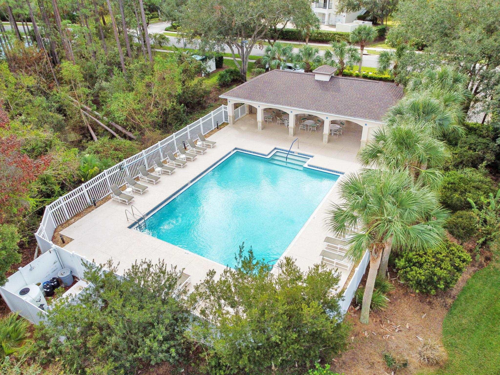 581 Boxwood Place St. Augustine, FL 32086 - Photo 42 of 44 an aerial view of a house