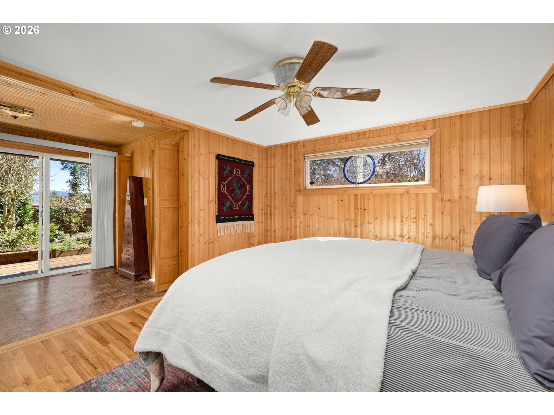 15880 Southeast Bluff Road Sandy, OR 97055 - Photo 22 of 47 a bed room with a bed and a large window