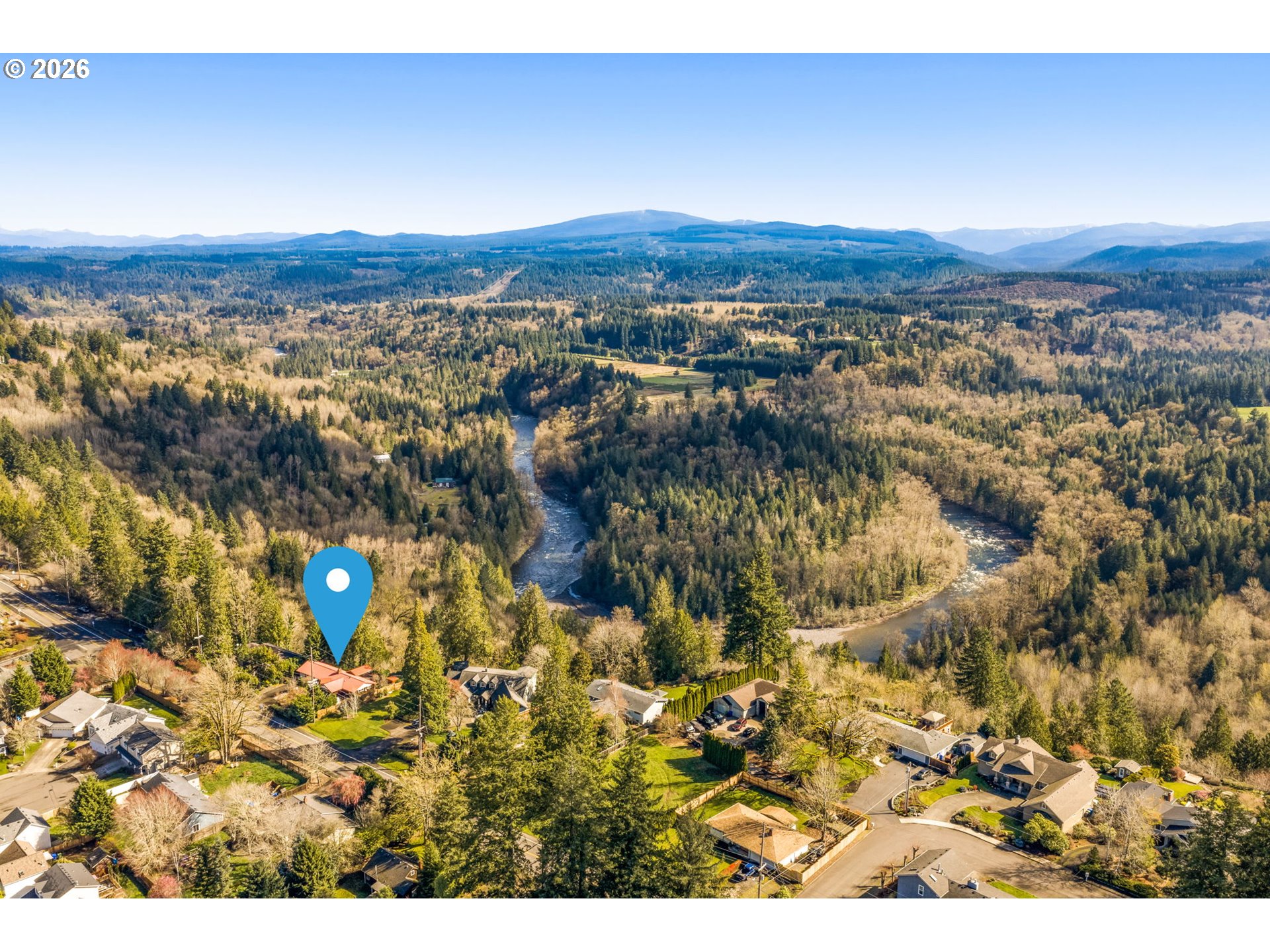 15880 Southeast Bluff Road Sandy, OR 97055 - Photo 43 of 47 a view of city and mountain