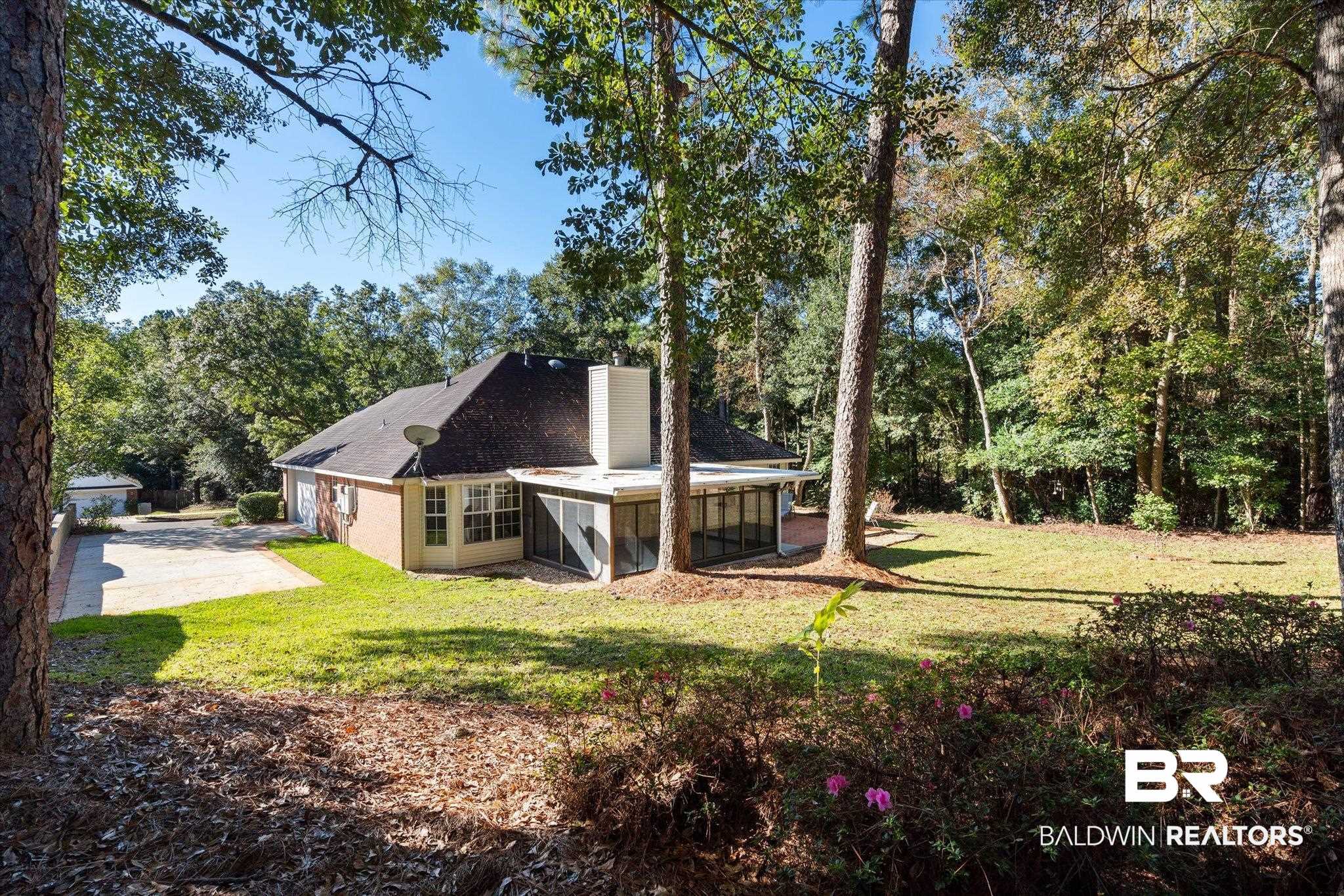 7410 East Lakeview Drive Mobile, AL 36695 - Photo 19 of 20 Back of house with a yard