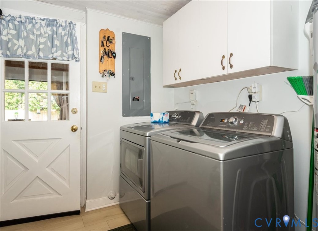 10712 Lunswood Road Chester, VA 23831 - Photo 26 of 31 Utility area featuring a paneled door with glass i