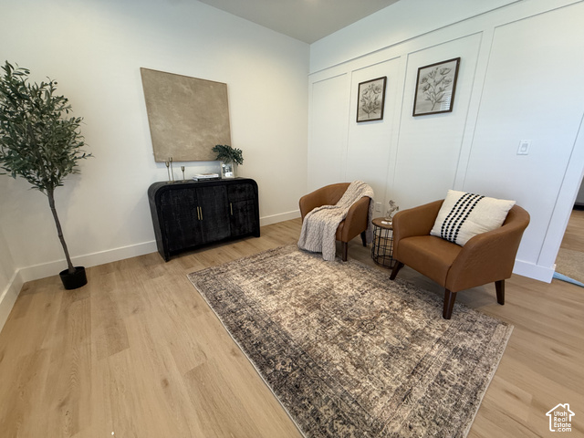 658 West 500 South, Unit 2 Logan, UT 84321 - Photo 8 of 18 Light wood-finish flooring with white wall trim