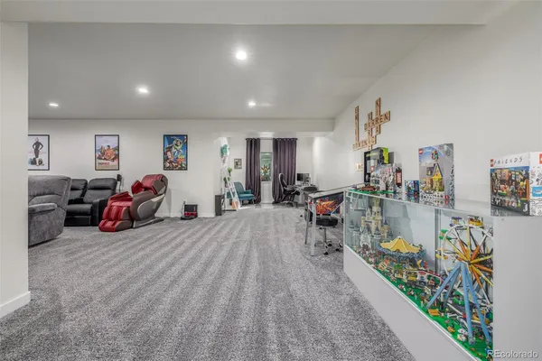 a very nice looking room with a large window