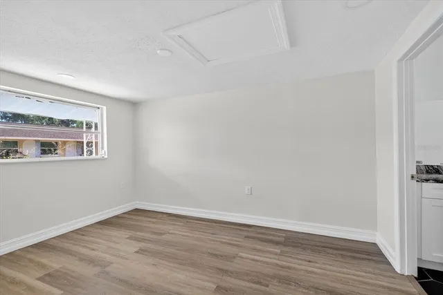 wooden floor in an empty room