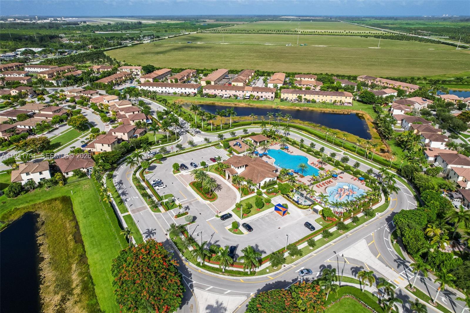 3763 Southeast 2nd Street Homestead, FL 33033 - Photo 33 of 48 a view of an outdoor space and a lake view