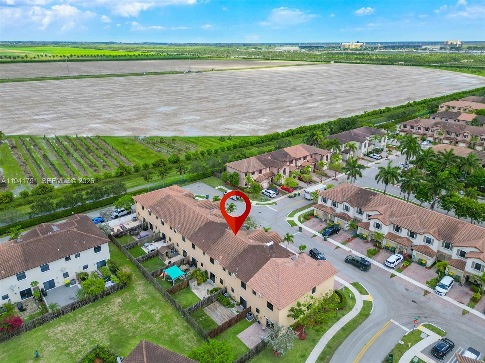 3763 Southeast 2nd Street Homestead, FL 33033 - Photo 37 of 48 an aerial view of a city and lake view