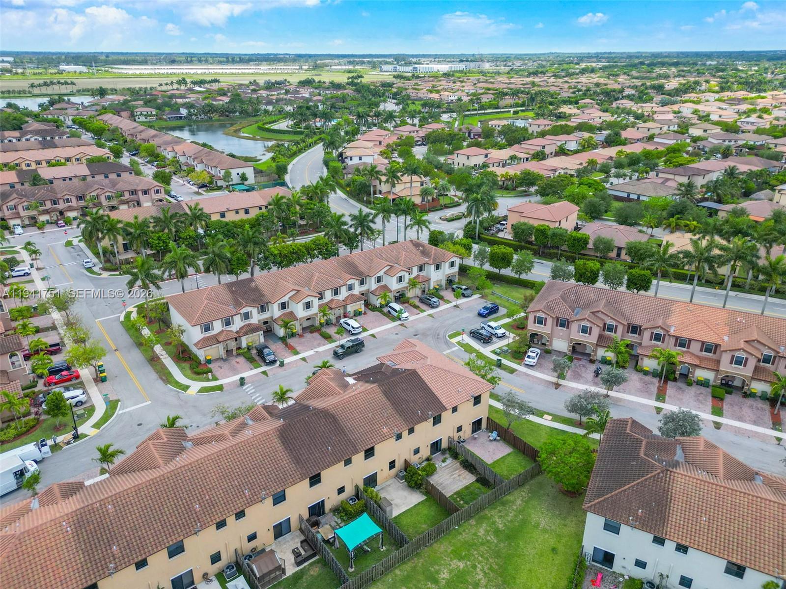 3763 Southeast 2nd Street Homestead, FL 33033 - Photo 38 of 48 an aerial view of multiple house