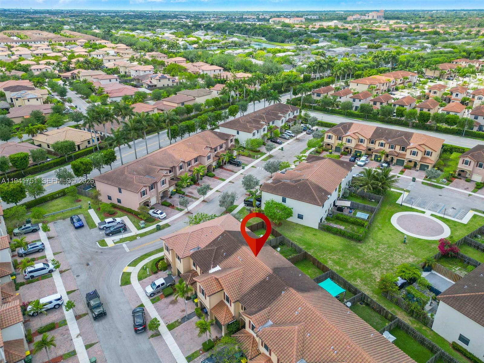 3763 Southeast 2nd Street Homestead, FL 33033 - Photo 41 of 48 an aerial view of residential houses with outdoor space