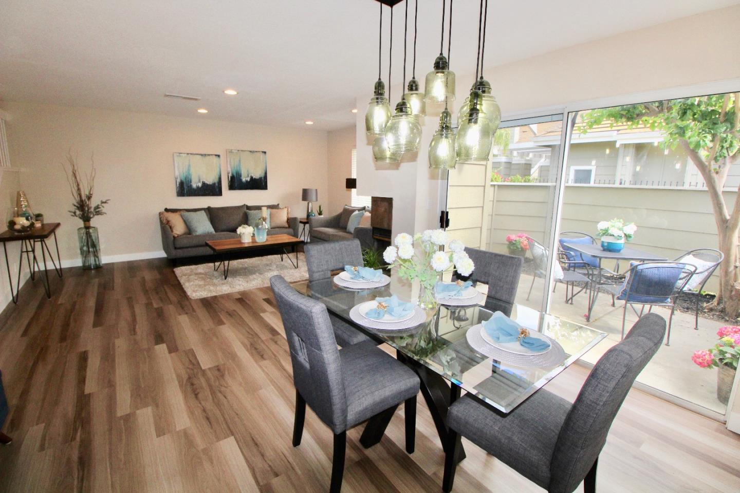 60 Cherryton Lane San Jose, CA 95136 - Photo 10 of 31 a view of a dining room with furniture window and outside view