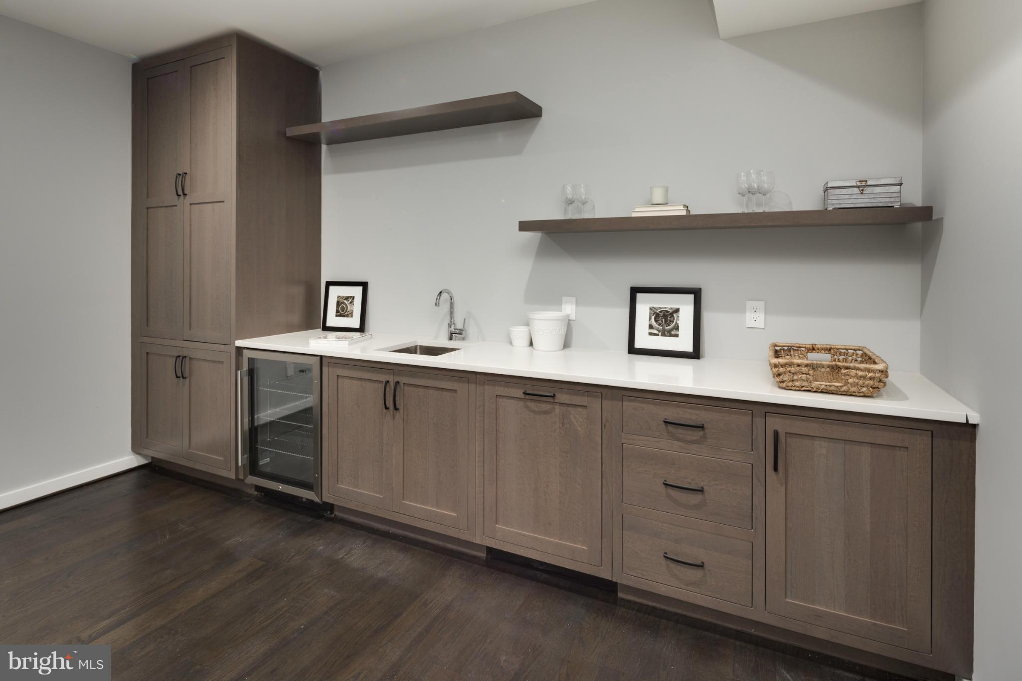 3507 Woodley Road Northwest Washington, DC 20016 - Photo 24 of 29 Lower Level Wet Bar