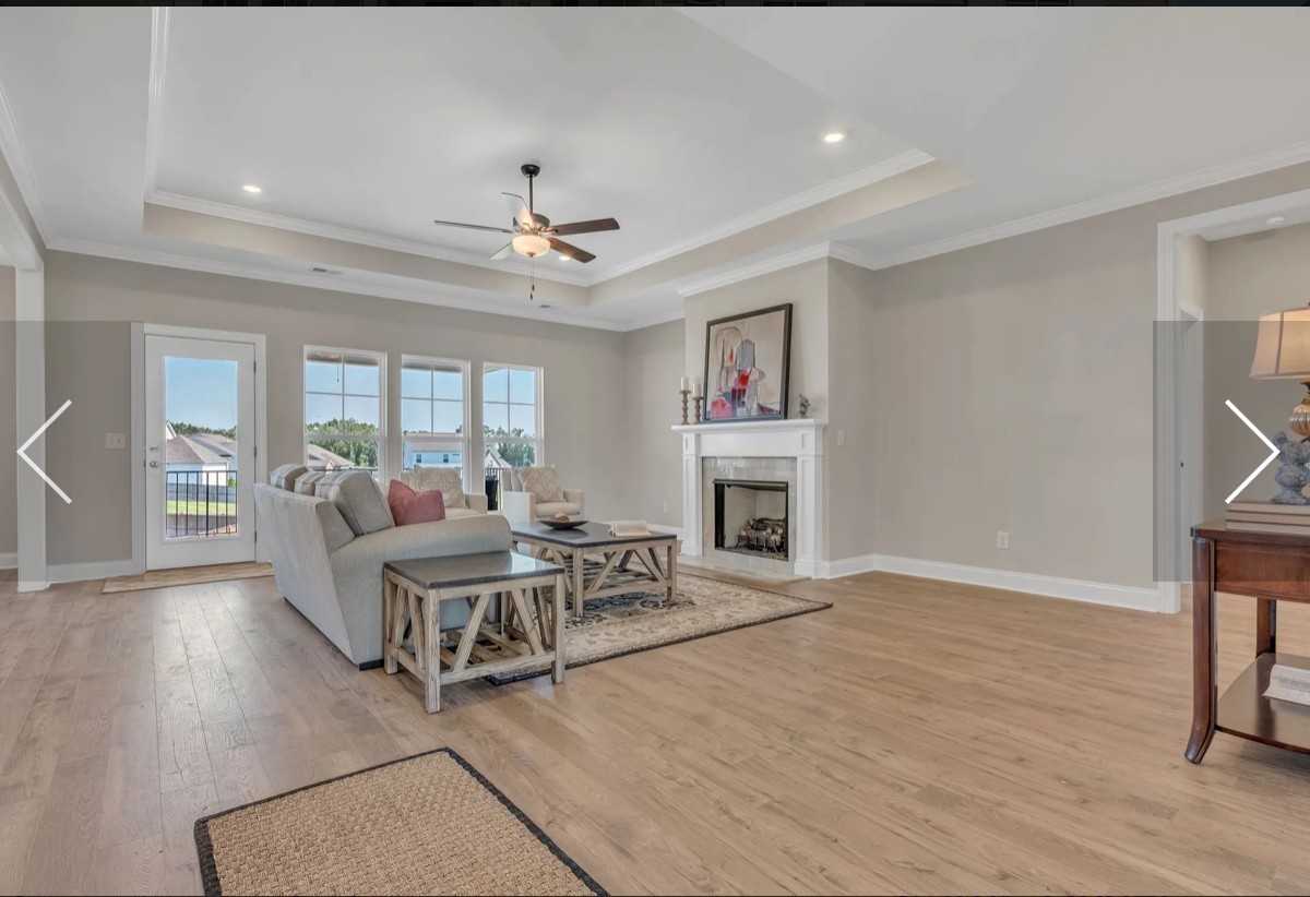 6509 Ripple Ridge Columbia, TN 38401 - Photo 9 of 20 a living room with furniture and a fireplace