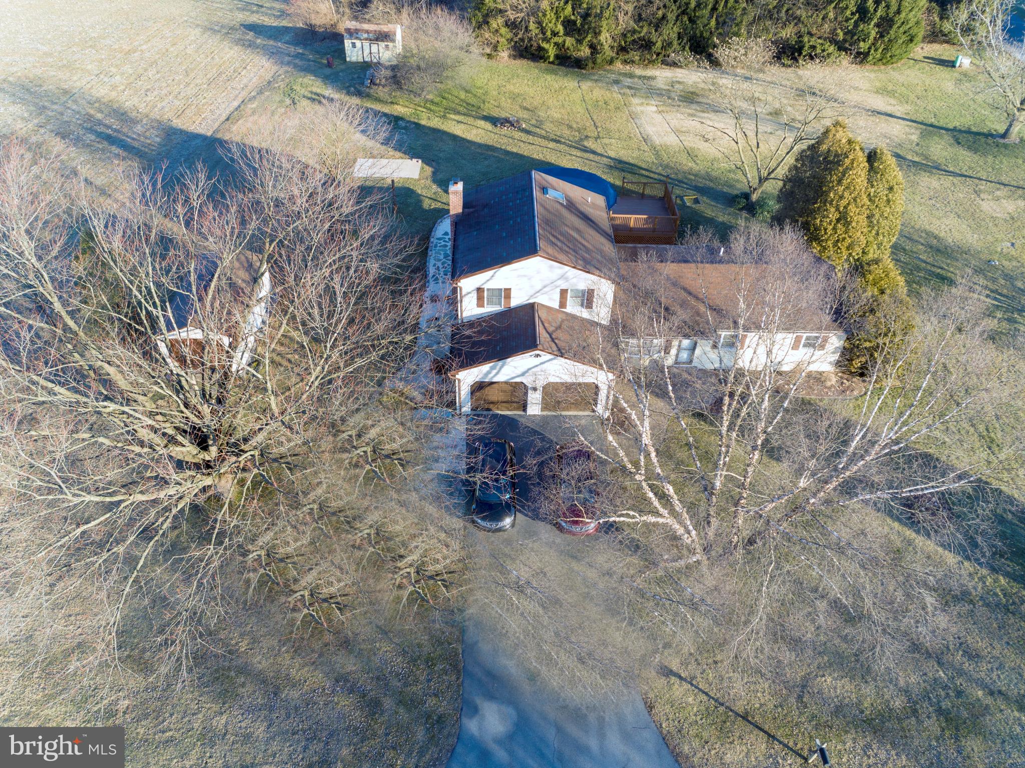 253 South View Road Fleetwood, PA 19522 - Photo 7 of 35 Aerial of the front of the home.