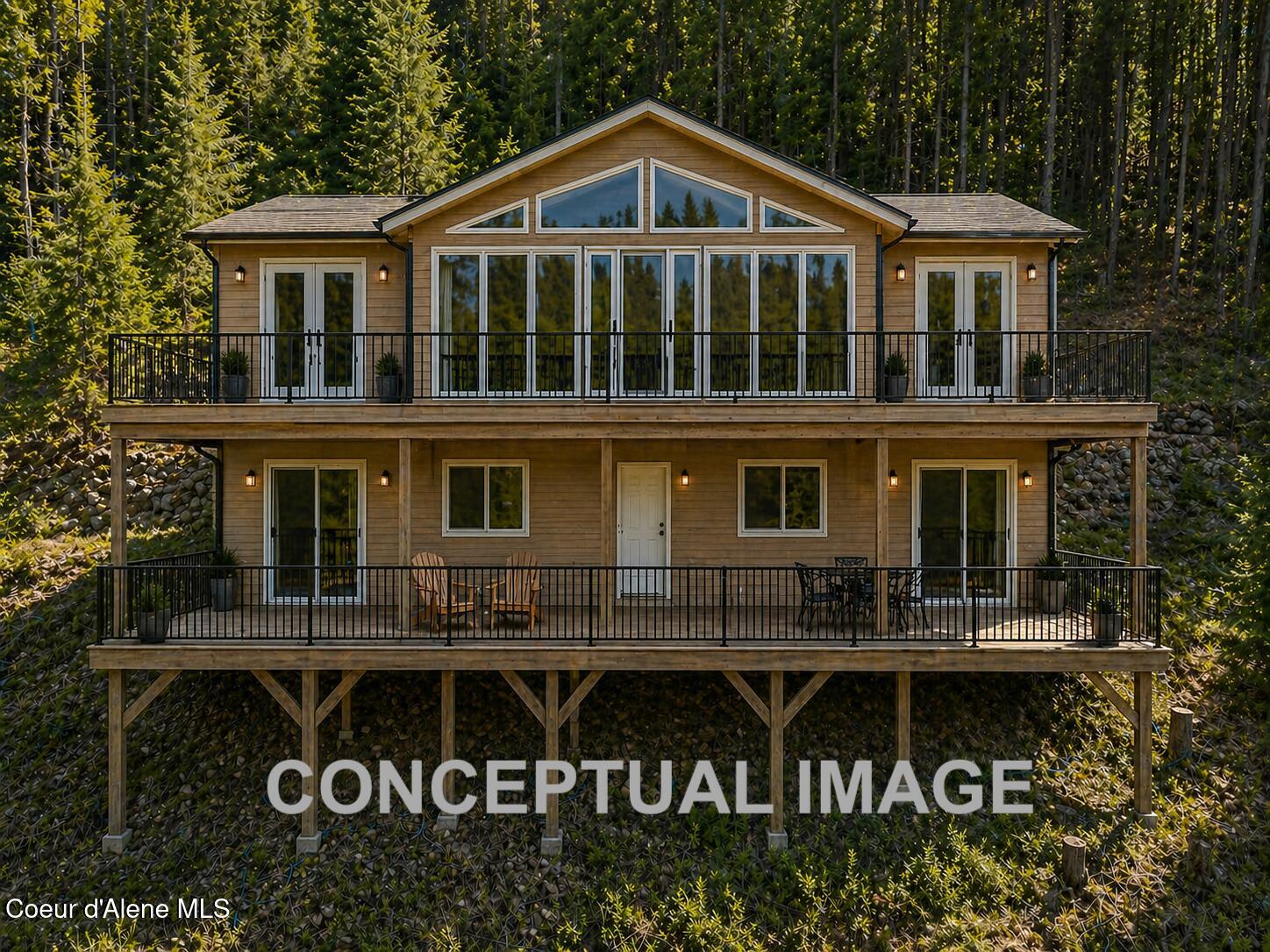 783 East Cliff View Drive Harrison, ID 83833 - Photo 6 of 72 CLIFF VIEW CONCEPT