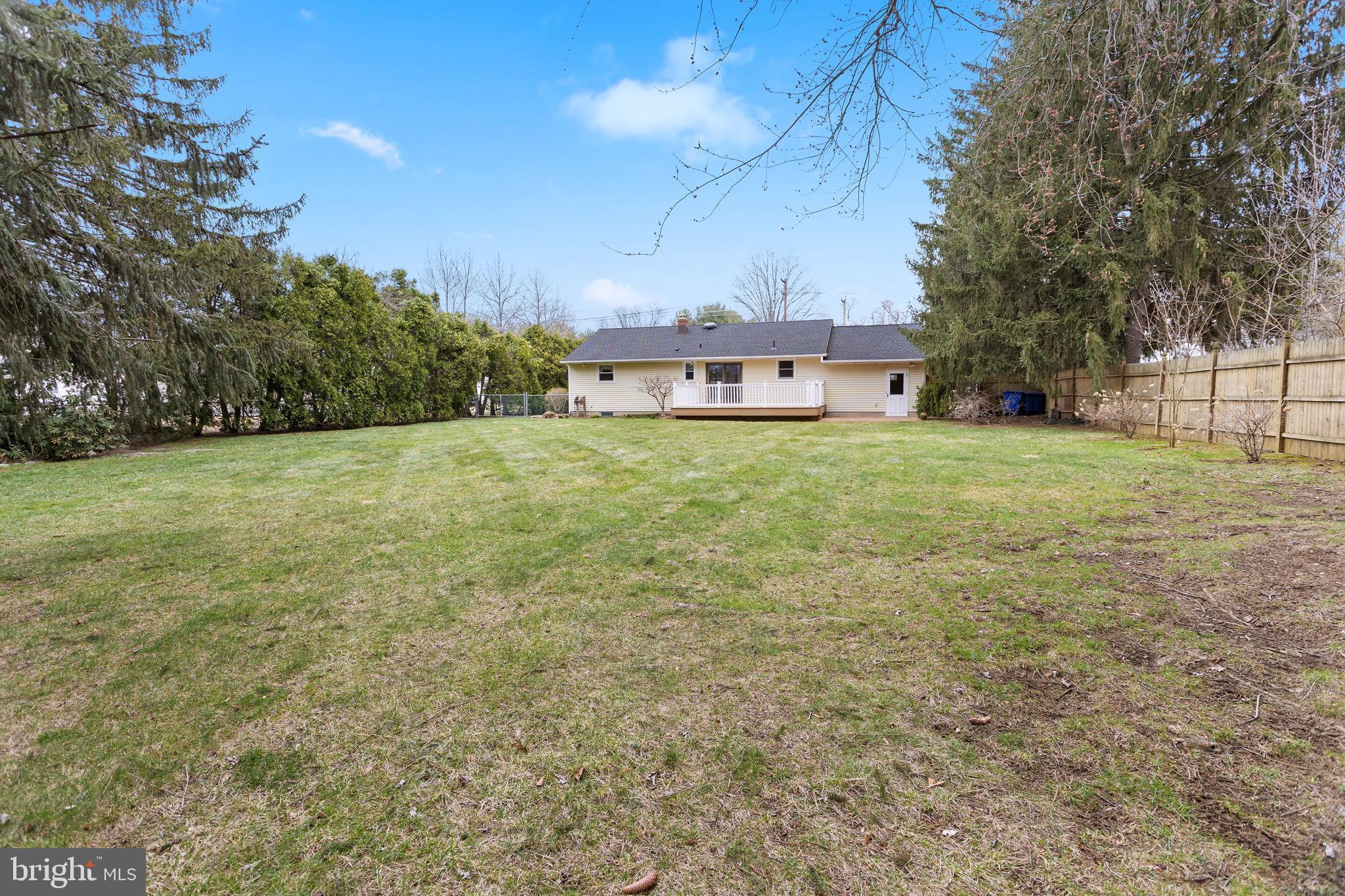 96 Bordentown Chesterfield Road Chesterfield, NJ 08515 - Photo 30 of 42 a view of a house with a yard