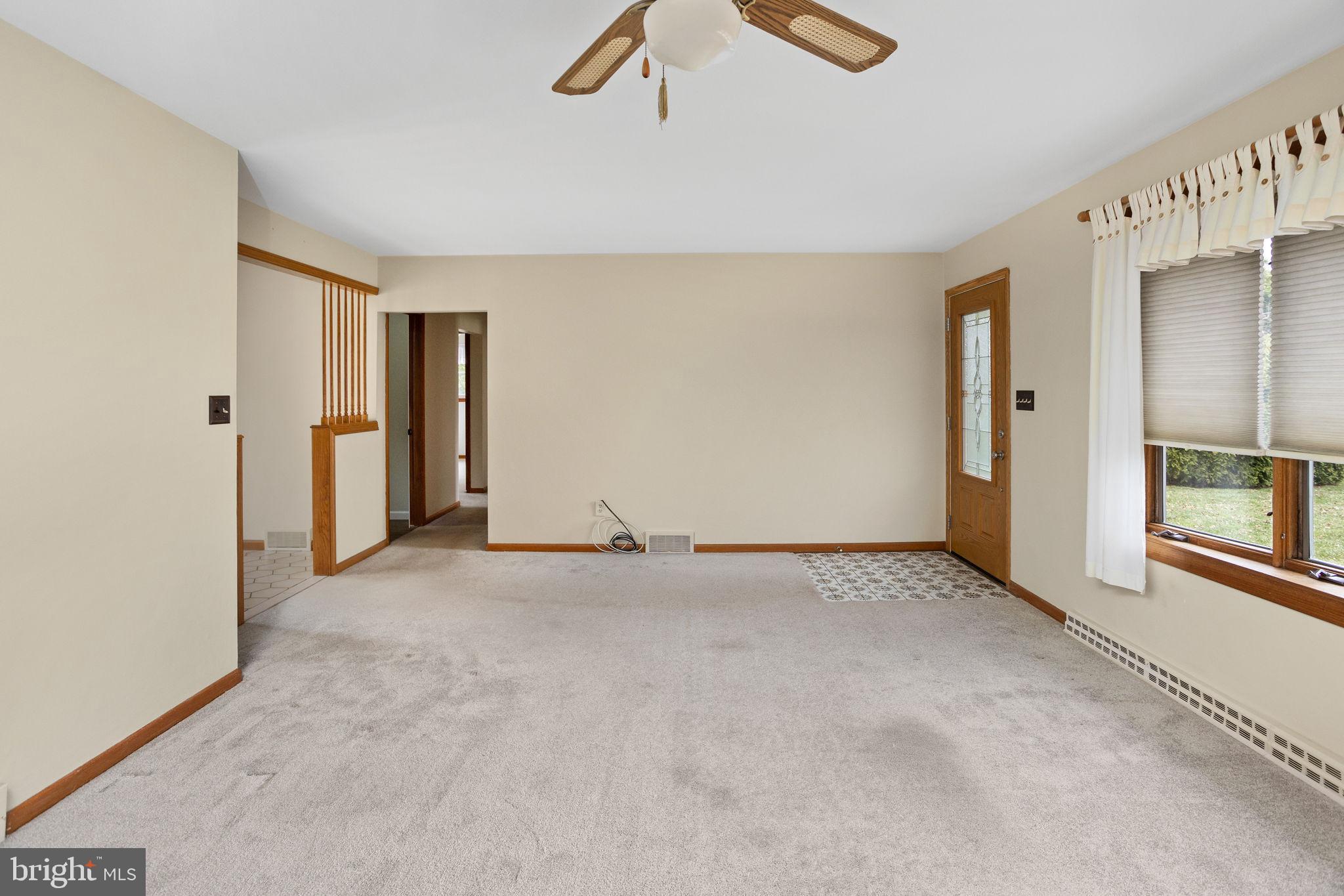 96 Bordentown Chesterfield Road Chesterfield, NJ 08515 - Photo 8 of 42 wooden floor in an empty room