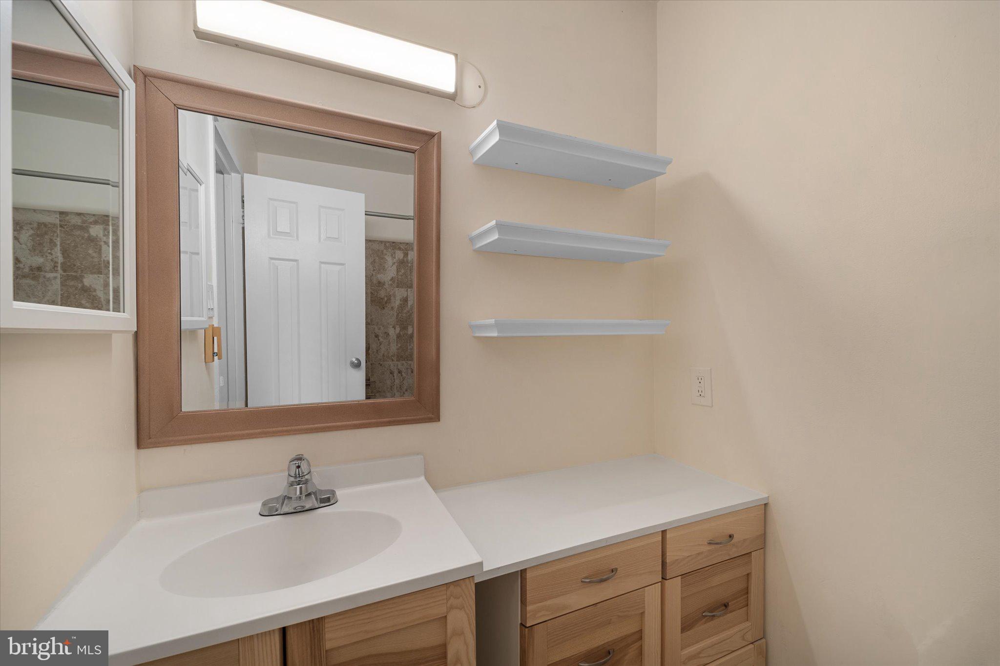 2073 Royal Fern Court, Unit 34/21B Reston, VA 20191 - Photo 20 of 25 a bathroom with a sink and a mirror