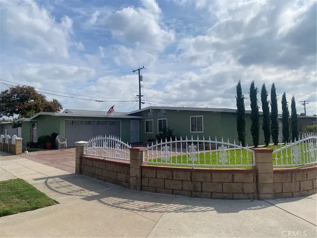 a front view of a house with balcony
