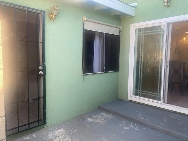 a view of a small space