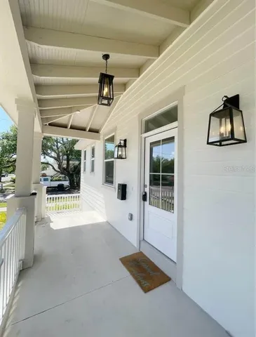 a view of an entryway