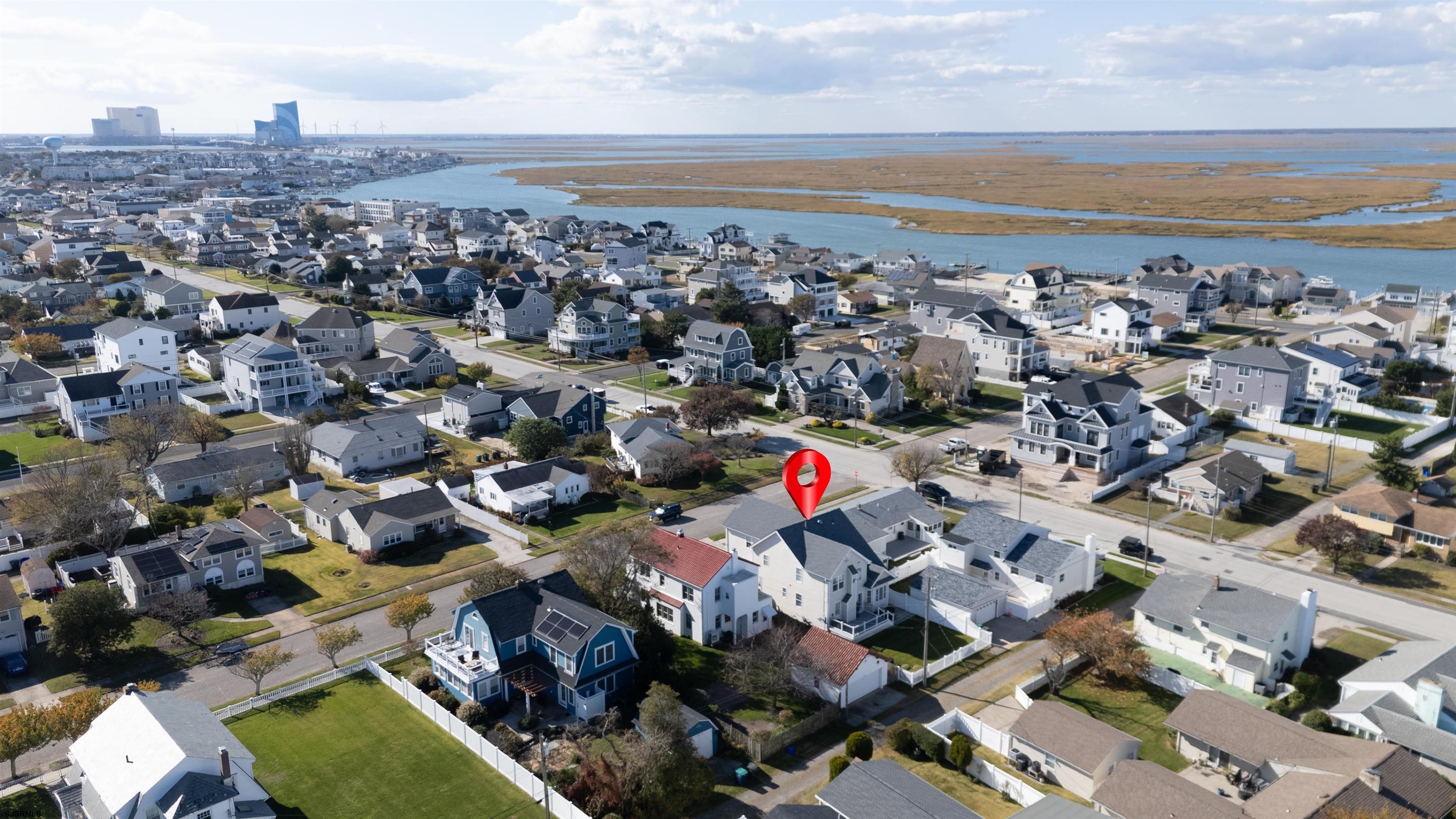201 25th Street South Brigantine, NJ 08203 - Photo 41 of 44 an aerial view of a city