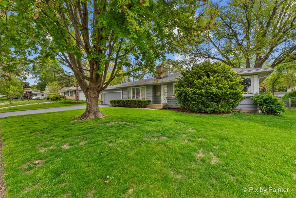 425 Summit Street Algonquin, IL 60102 - Photo 3 of 43 a front view of a house with garden