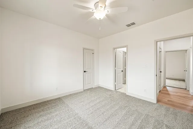 a storage room with washer and dryer