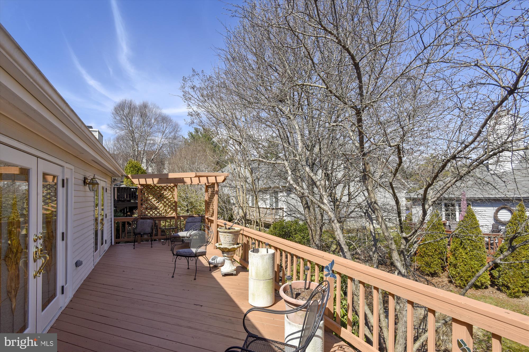 4572 Shetland Green Road Alexandria, VA 22312 - Photo 15 of 43 lengthy deck provides ample entertaining space