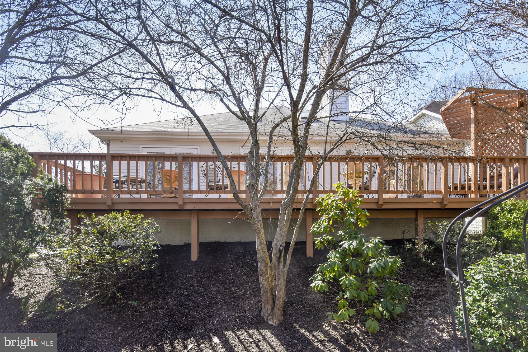 4572 Shetland Green Road Alexandria, VA 22312 - Photo 3 of 43 Deck expands length of home!