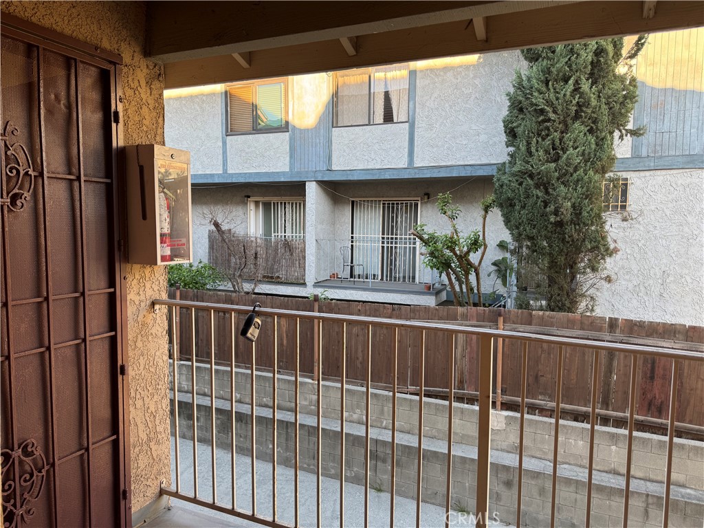 1820 Pepper Street, Unit E Alhambra, CA 91801 - Photo 24 of 30 a view of a house with a balcony