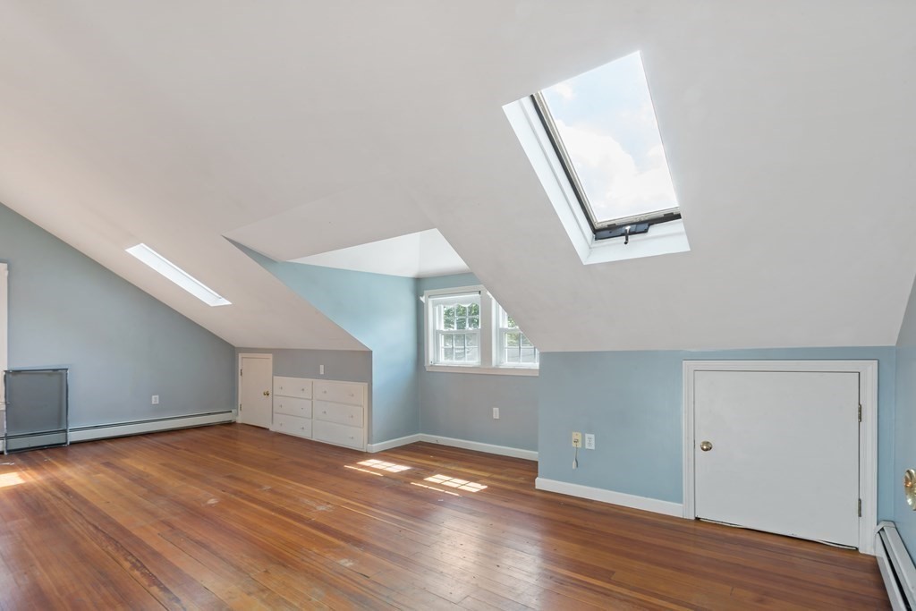 34 Harding Street Fall River, MA 02720 - Photo 24 of 32 a view of empty room with wooden floor and fan