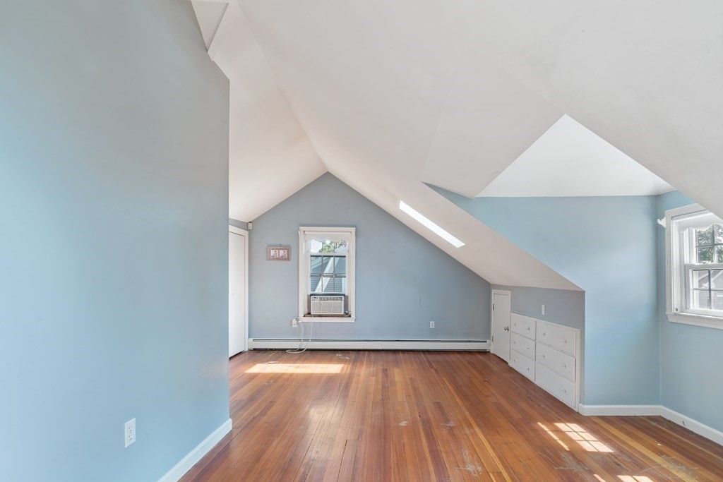 34 Harding Street Fall River, MA 02720 - Photo 25 of 32 wooden floor in an empty room with a window