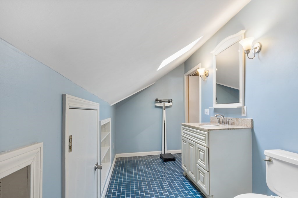 34 Harding Street Fall River, MA 02720 - Photo 30 of 32 a bathroom with a sink toilet and shower