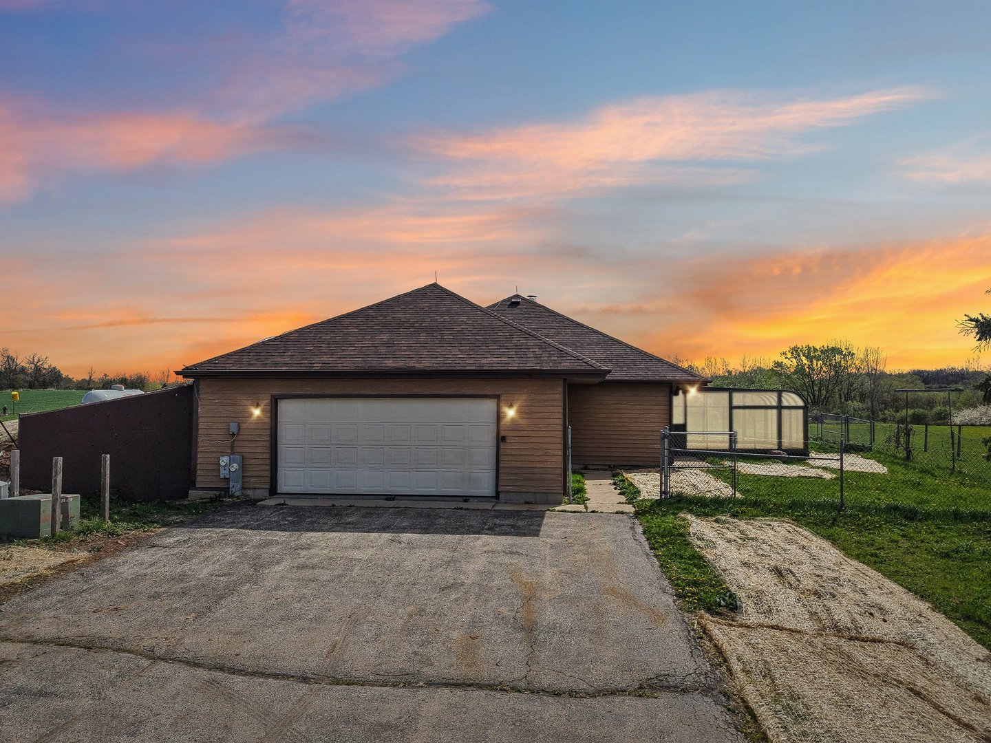1406 Busse Road Marengo, IL 60152 - Photo 76 of 76 front view of a house with a yard