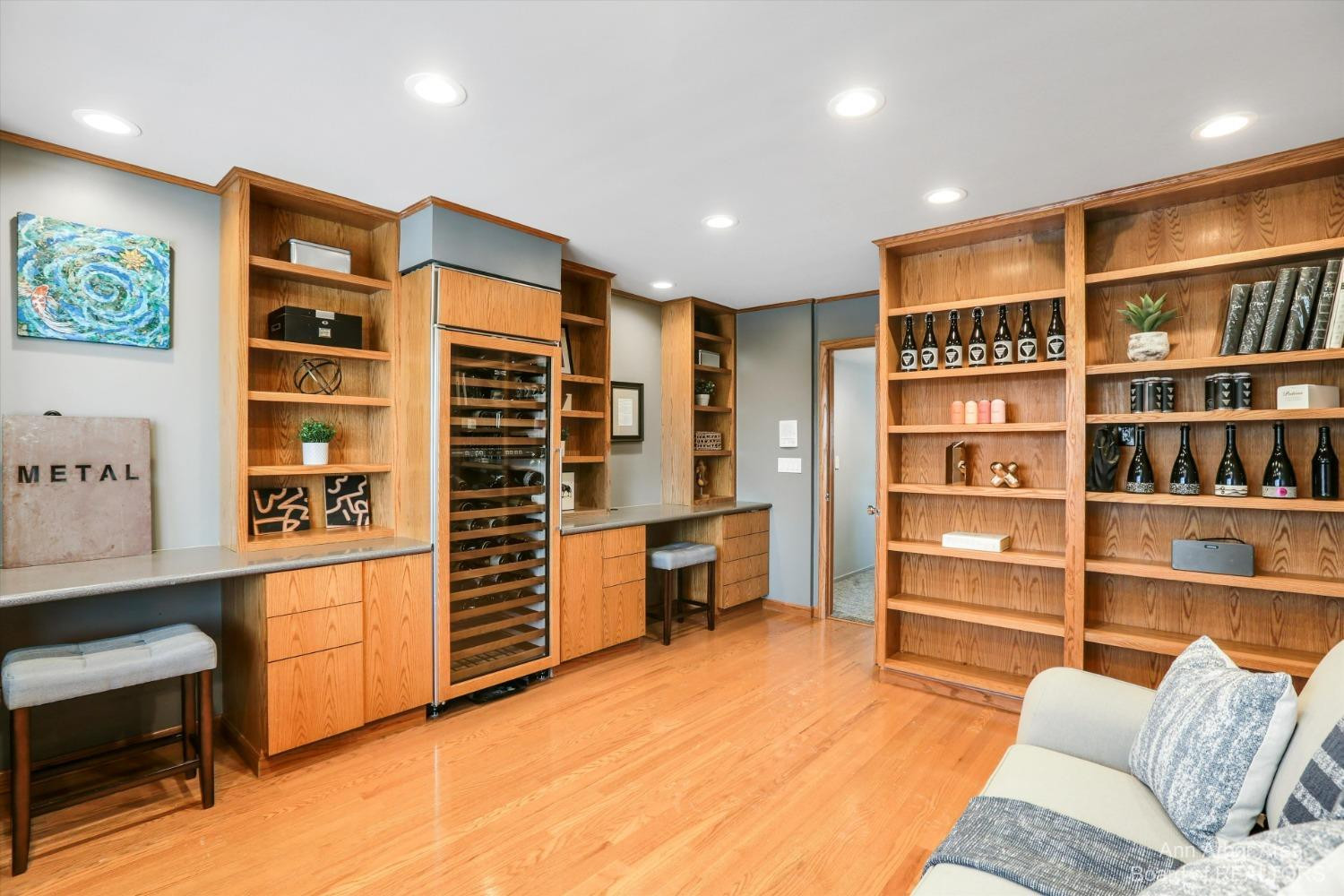 1620 Kearney Road Ann Arbor, MI 48104 - Photo 18 of 49 Office with Sub Zero beverage center