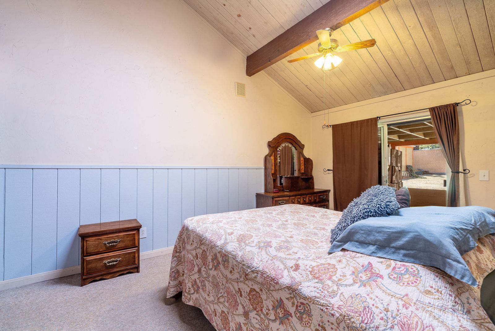 59341 Courtesy Drive Mountain Center, CA 92561 - Photo 19 of 49 a bedroom with a bed and a painting on the wall