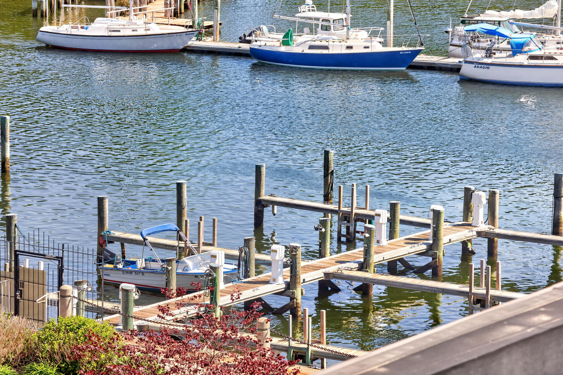 45 Main Street, Unit 37 Wareham, MA 02571 - Photo 34 of 46 View Of Boat Slip From Third Floor Deck