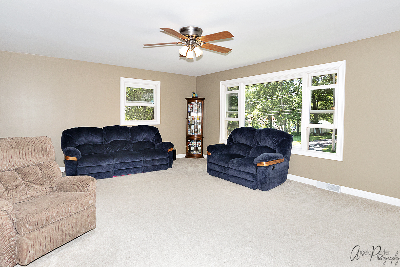 135 Eagle Point Road Fox Lake, IL 60020 - Photo 4 of 27 a living room with furniture and a large window
