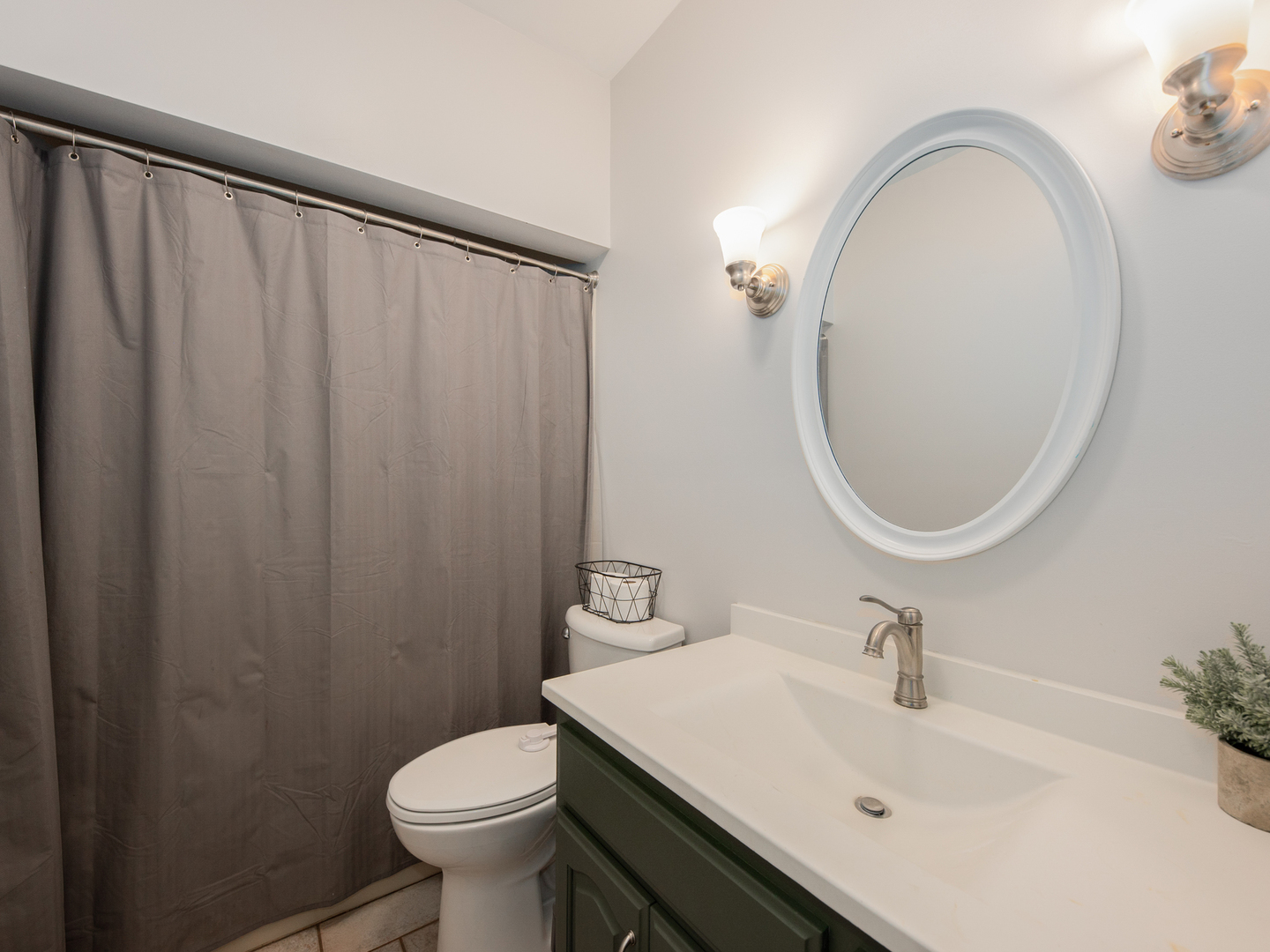 3185 South Hadden Road Verona, IL 60479 - Photo 17 of 39 a bathroom with a sink a toilet and a mirror